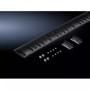 Панель управления кабелями Rittal 5302.120 Черная Сталь 145 мм