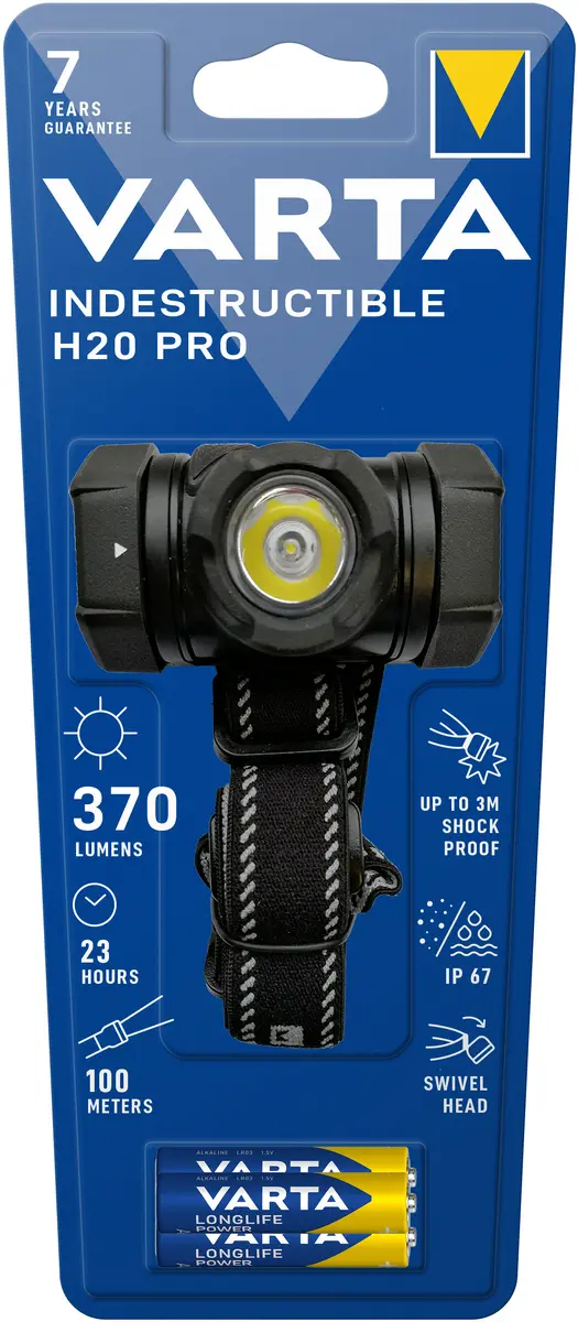 Varta INDESTRUCTIBLE H20 PRO Galvas lukturis Photo 7