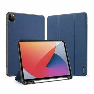 Dux Ducis Domo Multi-angle Stand and Smart Sleep Book case for Apple iPad Pro 11'' 2021 Blue