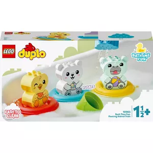 LEGO DUPLO Bath Toy Floating Train with Animals 10965 — bath playset for toddlers, floating train pieces