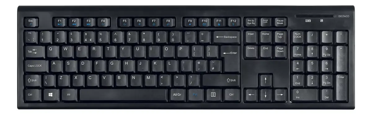 Deltaco TB-122-UK Keyboard Photo 2