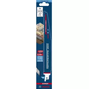 Reciprocating saw blade Bosch Expert 2608900398 High carbon steel 17.5 cm