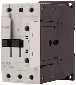 Контактор Eaton DILM50, 230В 50/60Гц, 3-полюсный, 22кВт при 400В AC-3