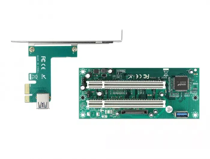 DeLOCK Riser Card PCI Express x1 to 2 x PCI 32 Bit Slot Photo 2