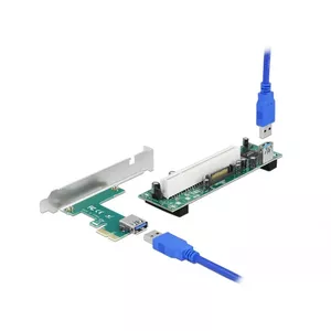 DeLOCK Riser Card PCI Express x1 к PCI 32 Bit Slot 60 см кабель