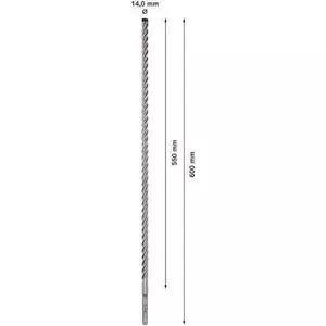 Drill bit Bosch 5 mm diameter model 2608900125 for metal and wood