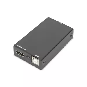 Digitus DVI Dongle for Modular KVM Consoles RJ45 to DVI Black 1080p