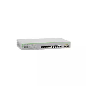Allied Telesis GS950/10PS Managed Gigabit Ethernet (10/100/1000) Power over Ethernet (PoE) Green, Grey
