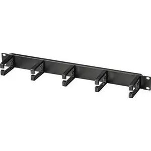 Renkforce RF-4755508 482.6 mm 48.30cm (19") tīkla skapja kabeļu ceļvedis melns (RF-4755508)