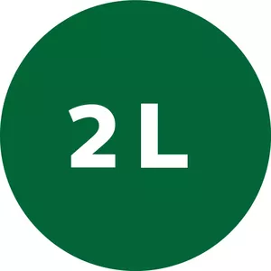 До 2 л сока за один раз
