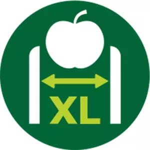 XL-горловина 75 мм — меньше подготовки