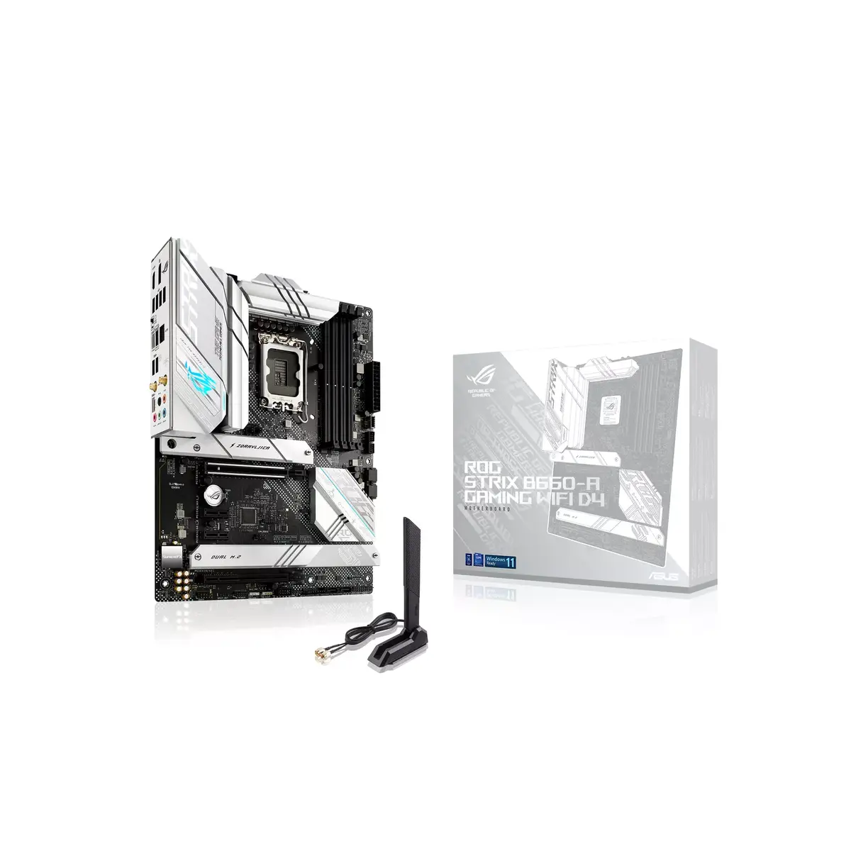 Pamatplate ASUS ROG STRIX B660-A GAMING WIFI D4, STRIXB660-AGAMWIFID4 Photo 5