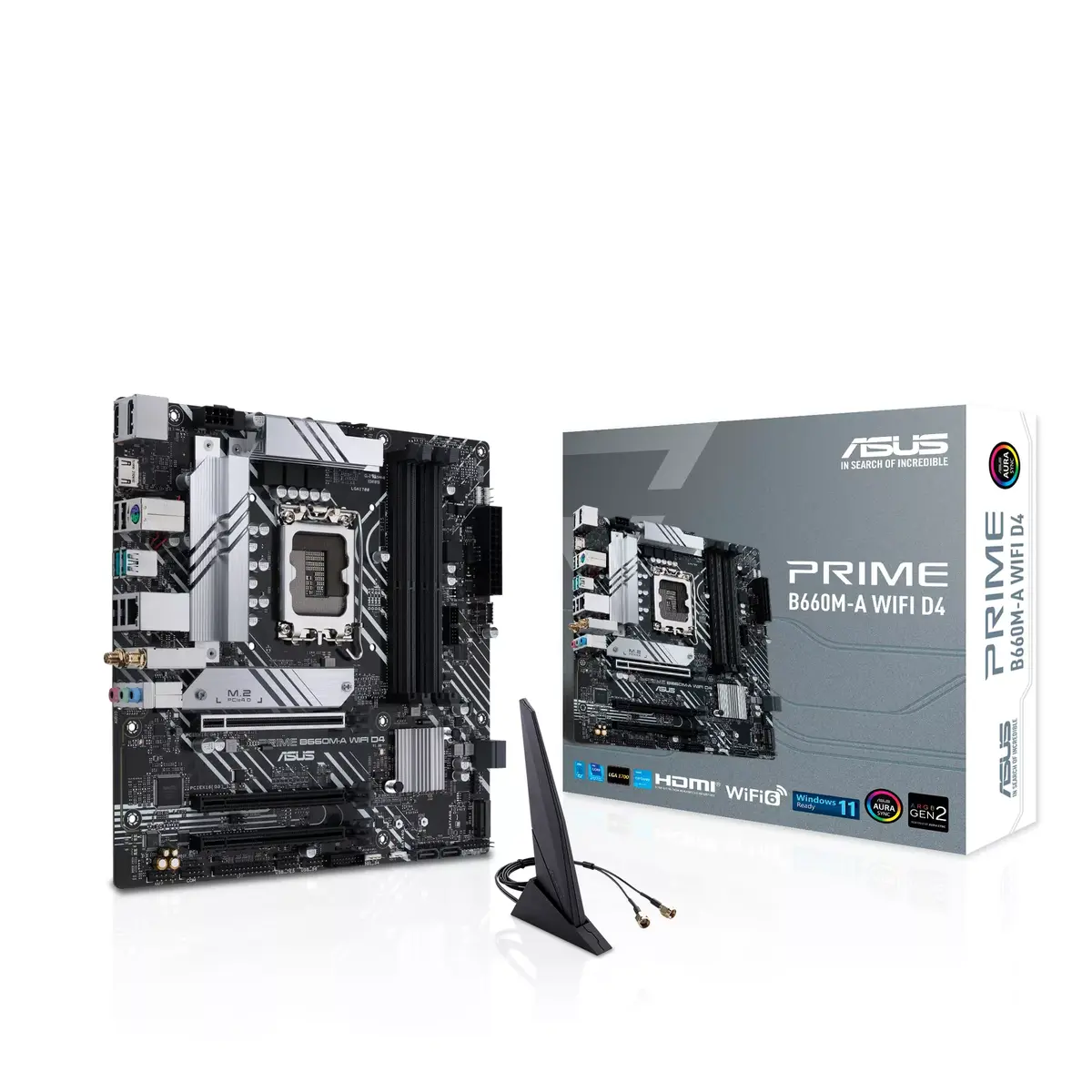 ASUS PRIME B660M-A WIFI D4 micro ATX материнская плата Photo 2
