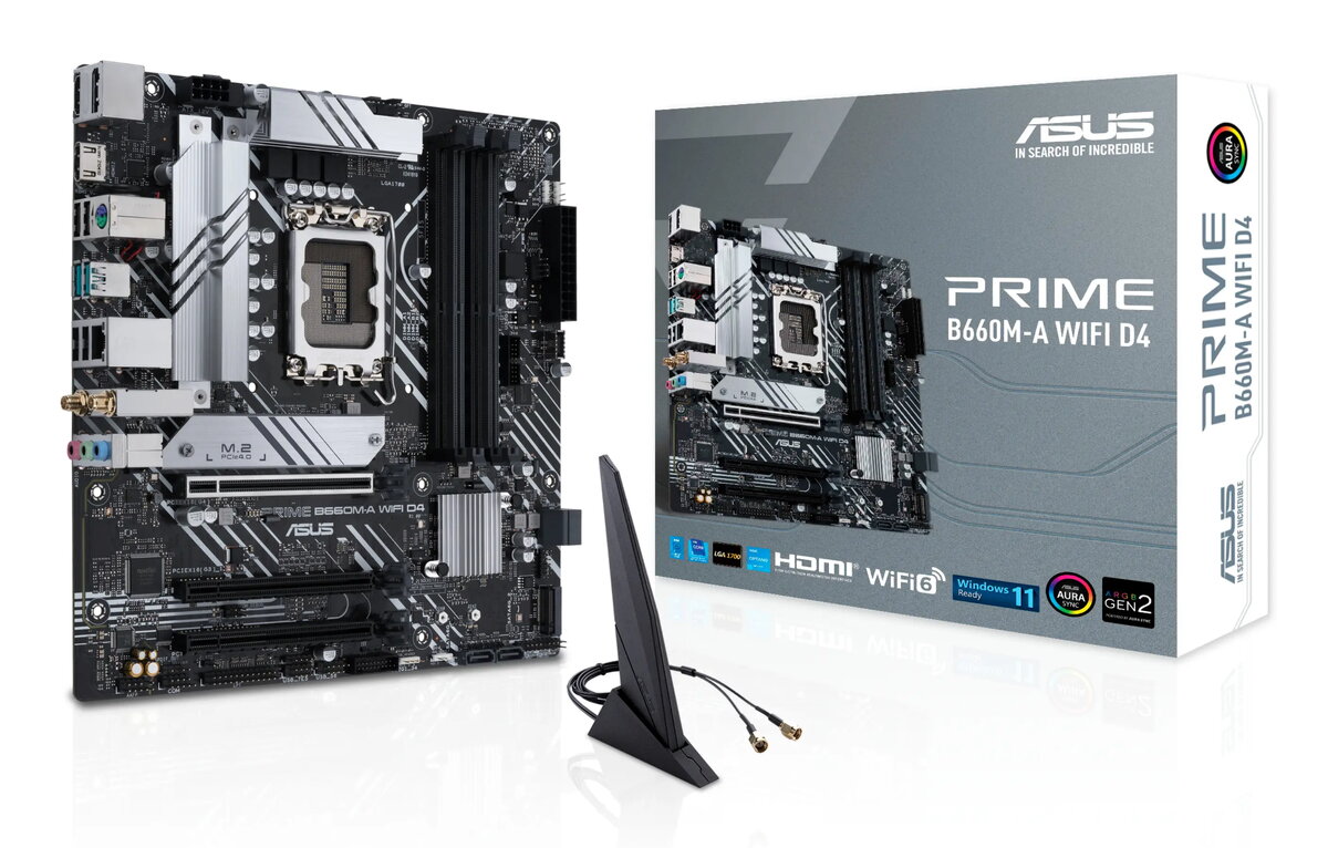 Pamatplate Asus PRIME B660M-A WIFI D4