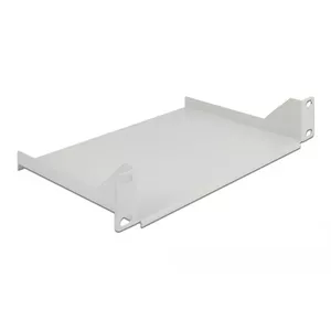 Rack shelf DeLOCK 10" Shelf for network cabinet 1U grey Steel