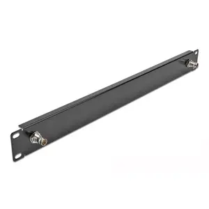 DeLOCK 19" Panel with 2 x BNC jack 1U black