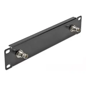 Передняя панель DeLOCK 10" с 2 x BNC разъемами 1U черная