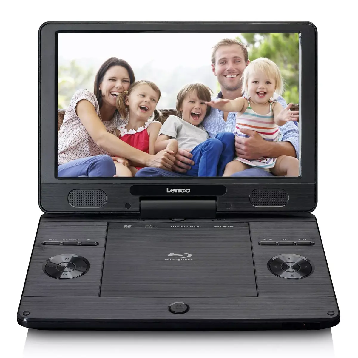 Pārnēsājamais Blu-ray atskaņotājs Lenco BRP-1150BK Photo 3