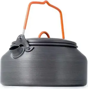 Camping kettle gsi outdoors Halulite Teekessel model 50162, lightweight aluminum camping teapot