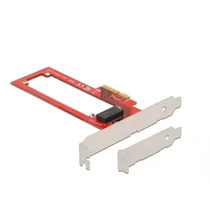 DeLOCK PCI Express x4 Card to 1 x EDSFF E1.S Slot Low Profile Form Factor