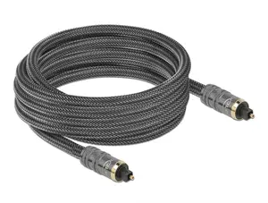 DeLOCK TOSLINK стандартный кабель male - male 5 м с золотым покрытием