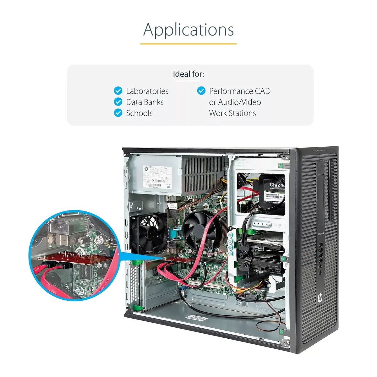 SATA PCIe Карта StarTech.com 2 Порта Photo 13