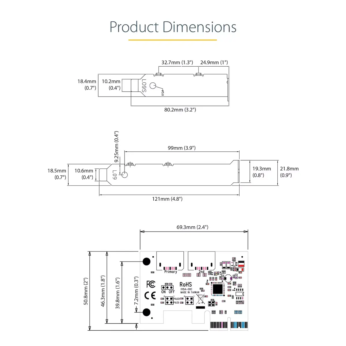 SATA PCIe Карта StarTech.com 2 Порта Photo 14
