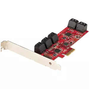 StarTech.com SATA PCIe Card 10 Port PCIe SATA Expansion Card 6Gbps