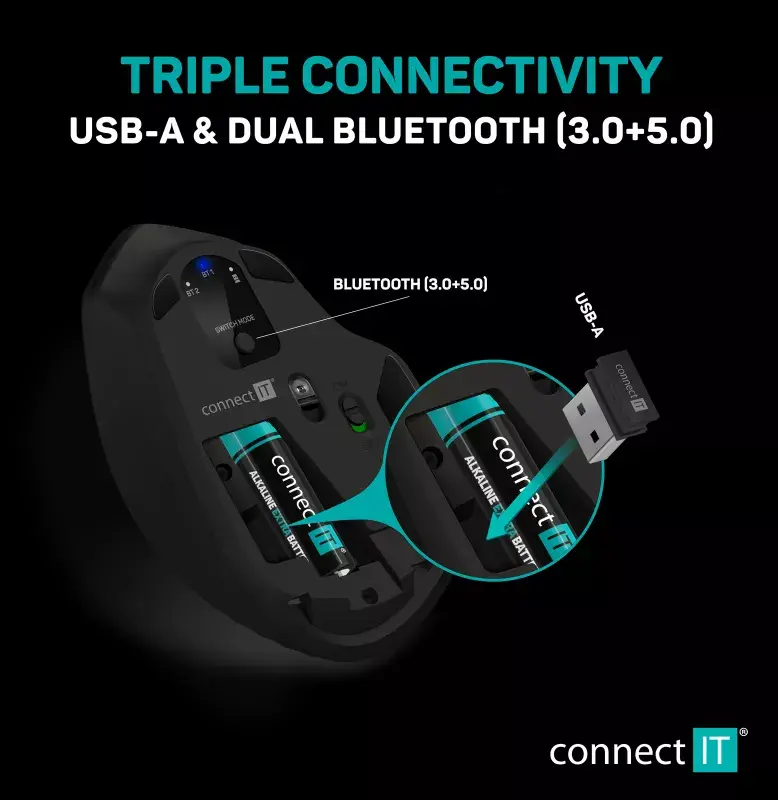 Мышь Connect IT CMO-4040-BK Photo 6