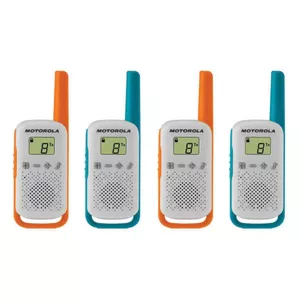 Motorola TALKABOUT T42 rācija 16 kanāli Zils, Zaļš, Oranžs, Balts