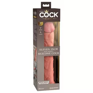 Dildo King Cock Dual Density Cock Light Flesh – Dual-density silicone, total length 29.5 cm, insertion 28 cm, Ø max 5.4 cm