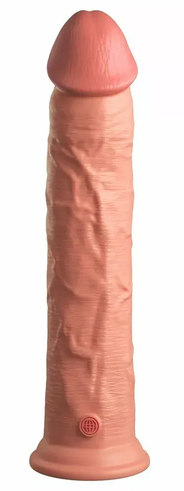Фаллоимитатор King Cock Dual Density — 29,5 см Photo 3