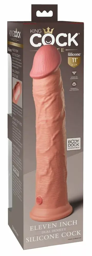 Фаллоимитатор King Cock Dual Density — 29,5 см Photo 5