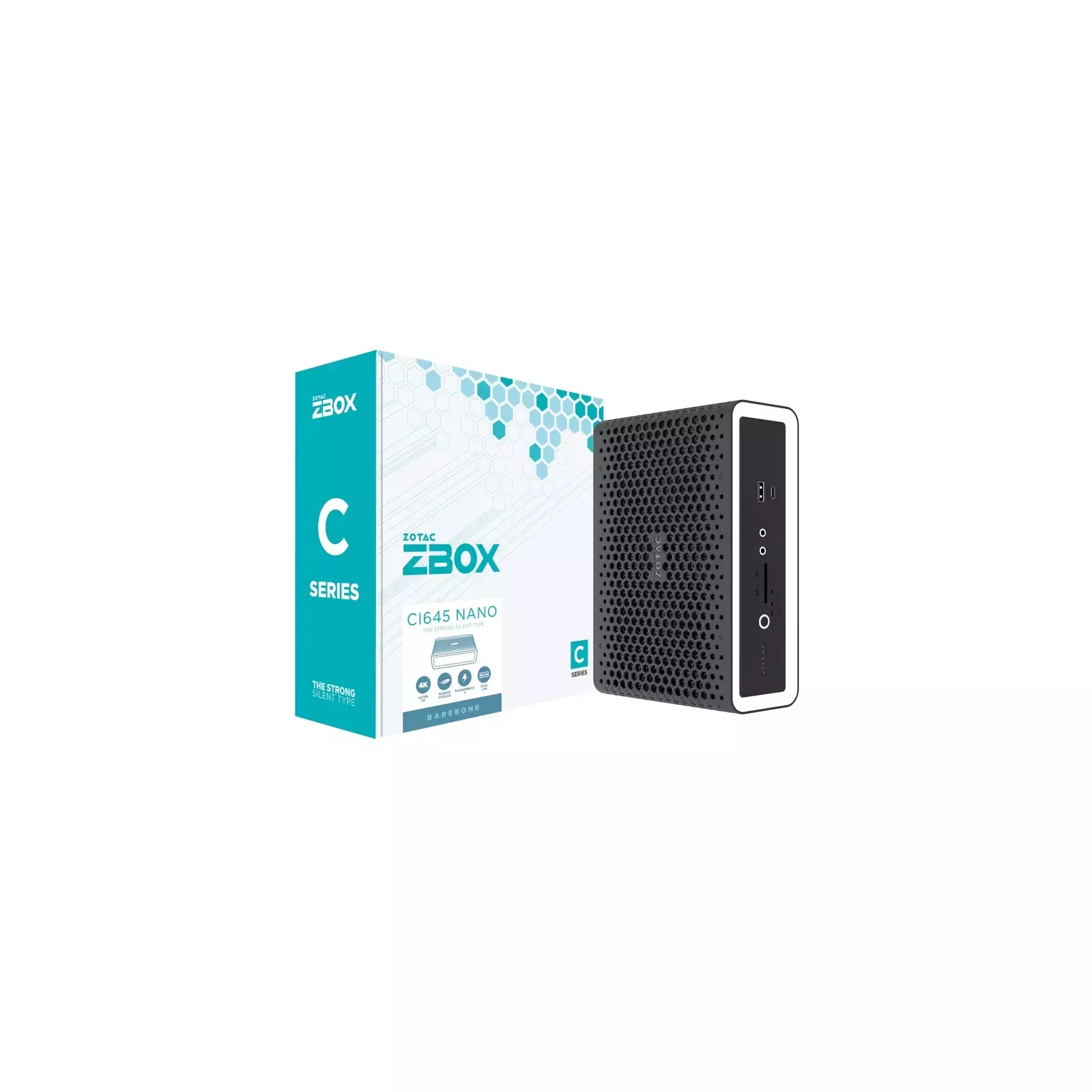 Zotac ZBOX CI645 Nano ZBOX-CI645NANO-BE | AiO.lv