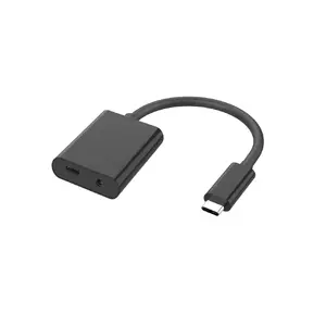 MicroConnect USB3.1CPD35MM интерфейсный концентратор USB-C с аудиоразъемом 3.5 мм Черный