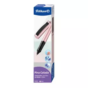 Clip-on retractable ballpoint pen Pelikan 821193 Blue Rose