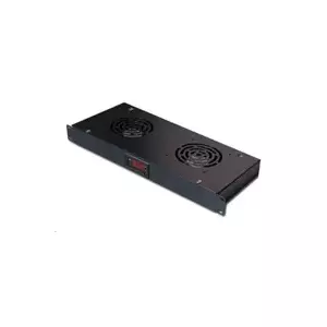 Ventilation Unit XtendLan SFAN1U2T-B-EK 19" rack, 2 fans, LCD display, 1U