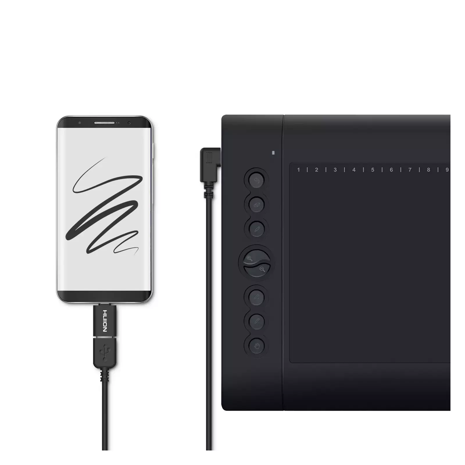 HUION H610 PRO V2 graphic tablet H610PROV2