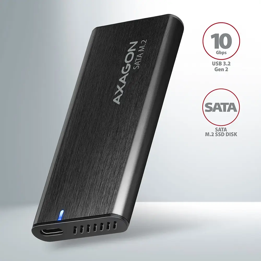 SSD korpuss Axagon EEM2-SBC Photo 2