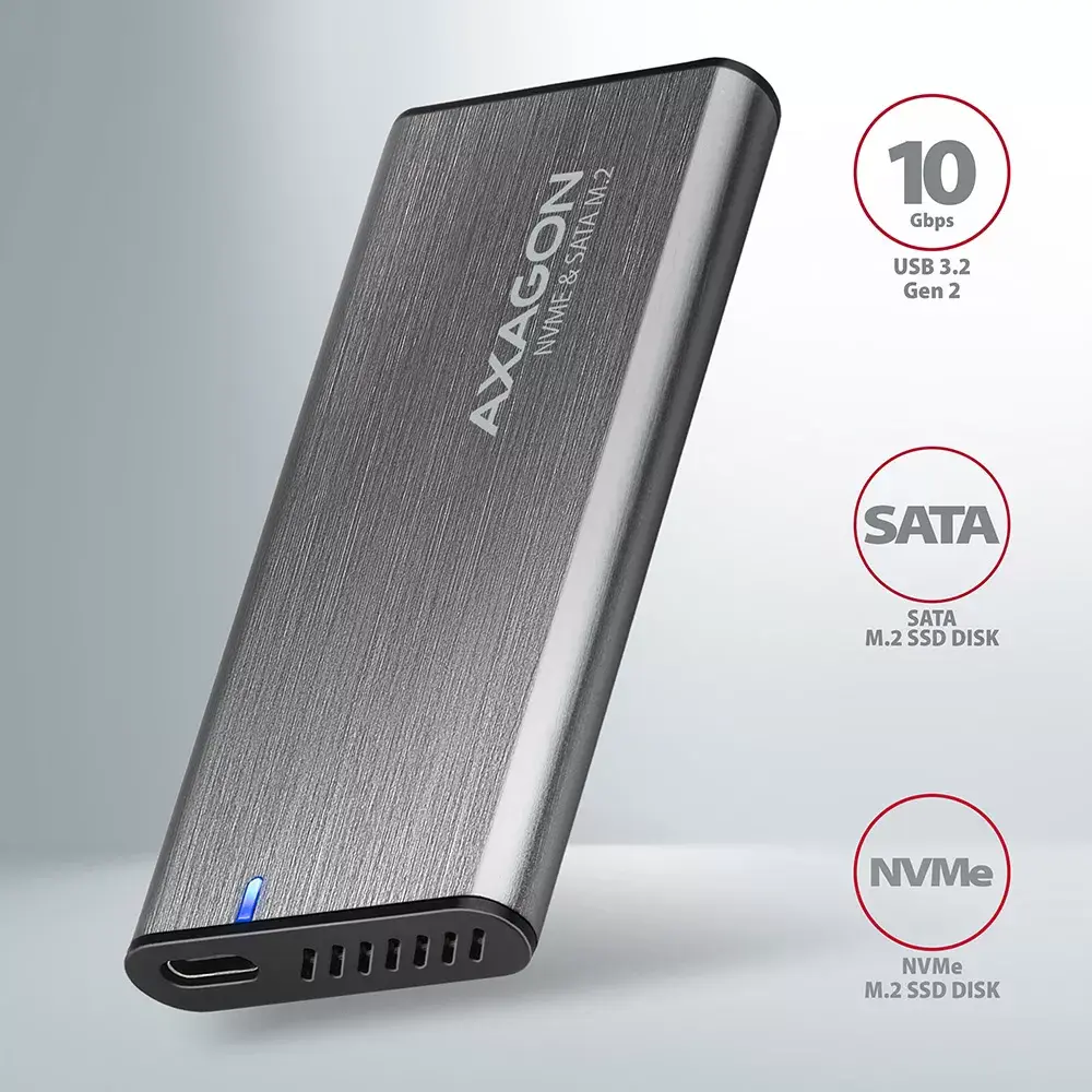 SSD enclosure Axagon EEM2-SG2 Photo 2