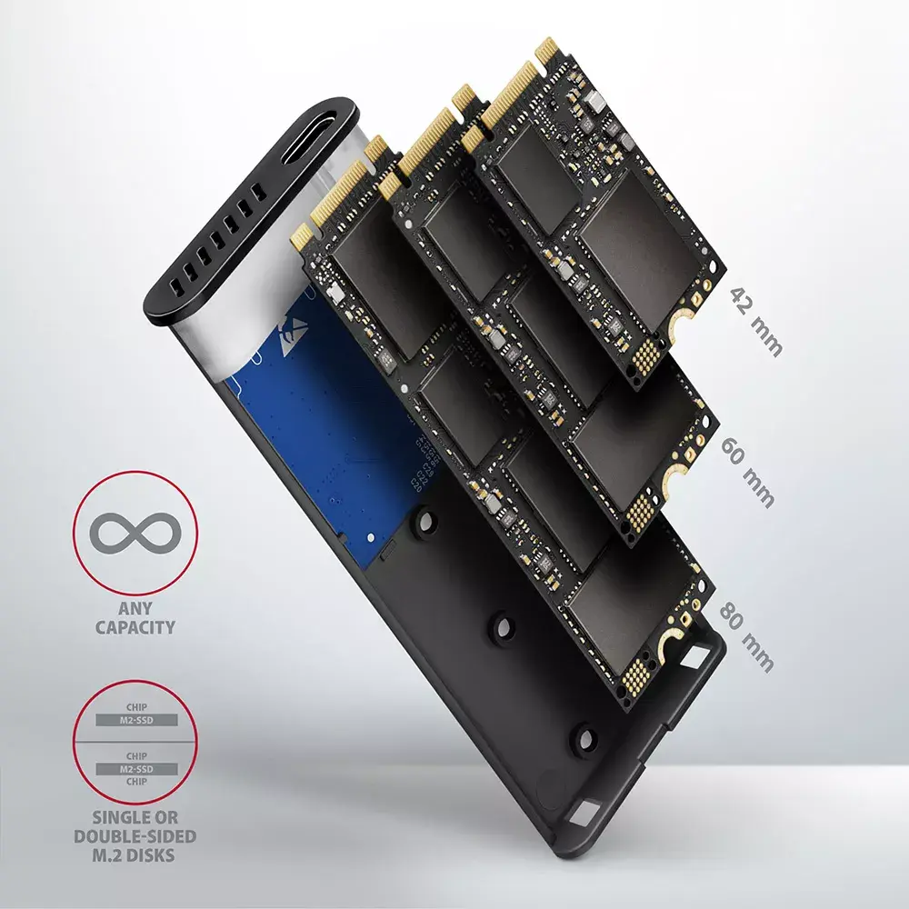 SSD enclosure Axagon EEM2-SG2 Photo 9