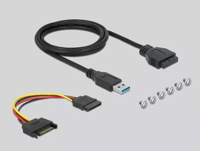 DeLOCK Priekšējā paneļa 3.5" USB 5 Gbps Photo 4