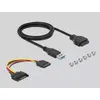 DeLOCK Priekšējā paneļa 3.5" USB 5 Gbps Photo 4