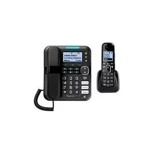 Stacionārais bezvadu telefons AMPLICOM BigTel 1580 ar atbildētāju