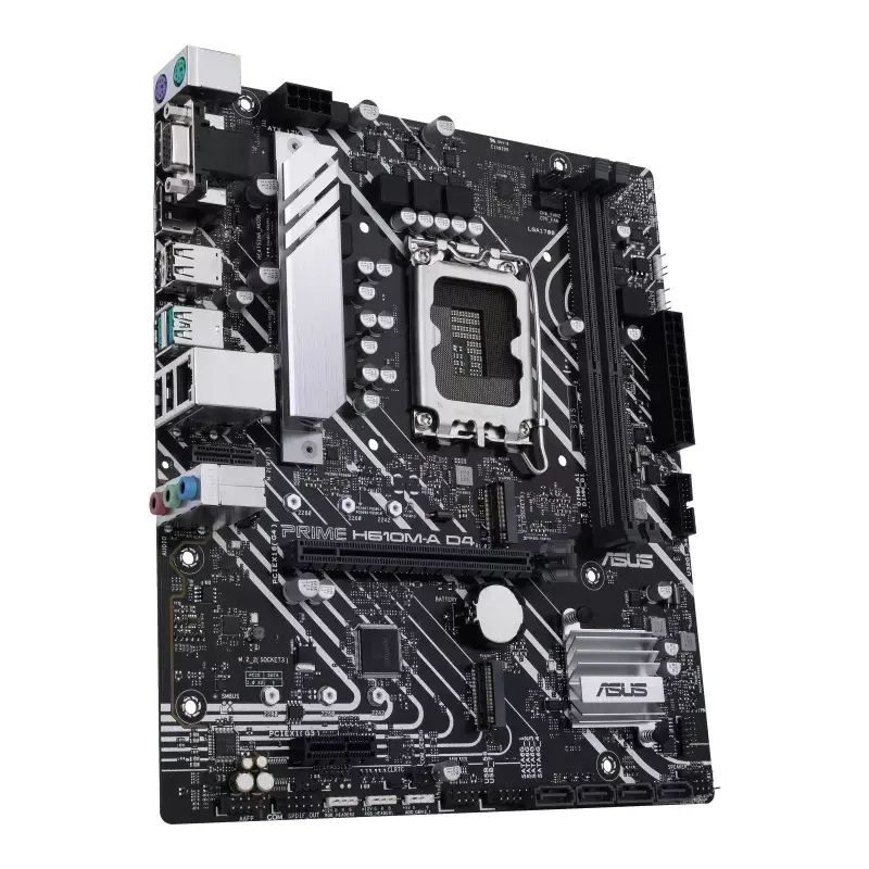 Материнская плата ASUS PRIME H610M-A D4-CSM micro ATX Photo 3
