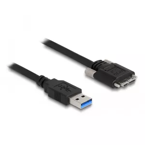 Кабель DeLOCK USB 3.0 Type-A male к Micro-B male 3 м 5 Гбит/с