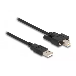 DeLOCK Cable USB 2.0 Type-A male to Type-B male with screws 3 m