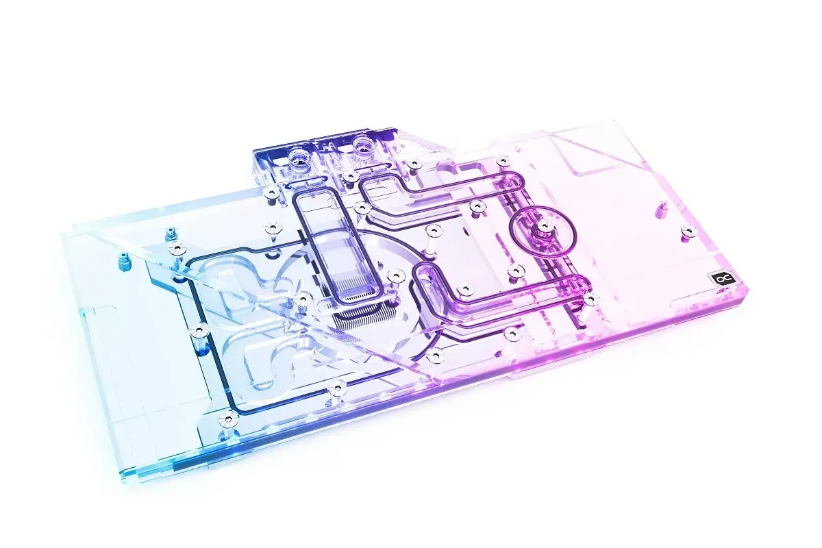 Ūdens bloks + siltummainis Alphacool Eisblock Aurora Acryl GPX-A Photo 2