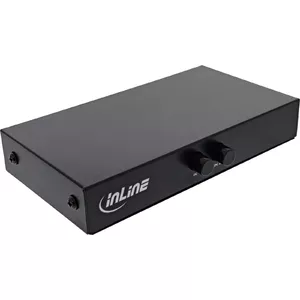 InLine VGA switch manual 2-port 15-pin Sub-D HD 1920 x 1440