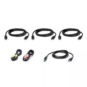 KVM Cable Kit ATEN 1.8M USB DisplayPort Triple Display